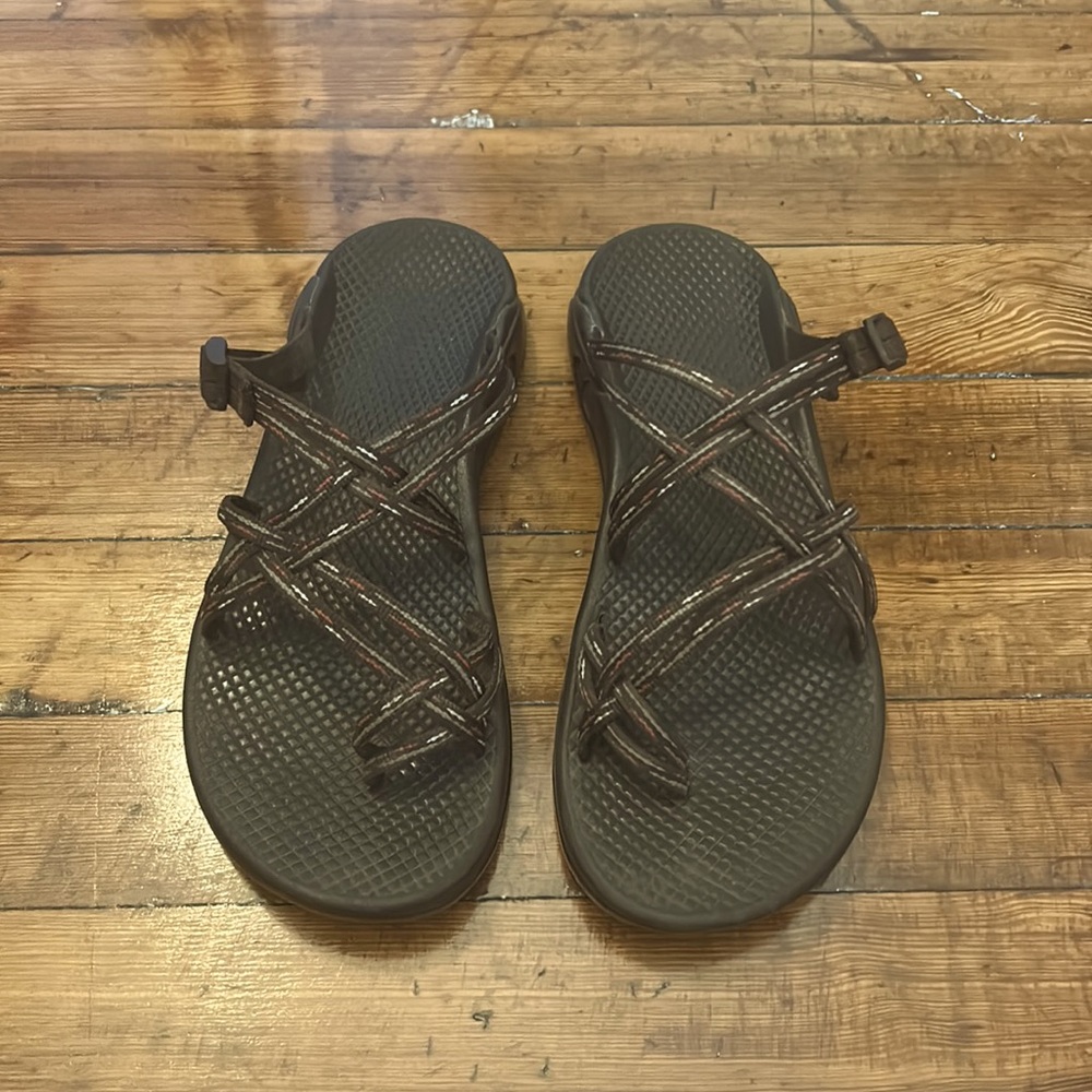 Brown Women’s Chaco Sandals Z Series Double Strap